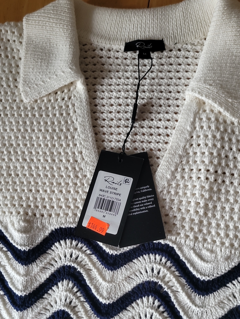 Rails Louise Sweater in Wave Stripe - Picture 6 of 12